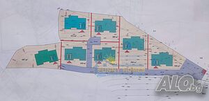 Голям панорамен парцел за жилищно застрояване с готов проект в с. Малки чифлик