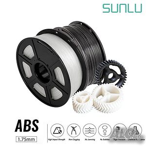 ABS Filament SUNLU 1.75mm, 1kg, ROHS за FDM 3D Принтери