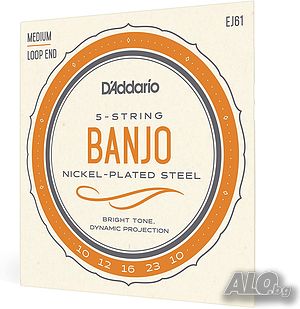 Струни за банджо D’addario ЕJ61