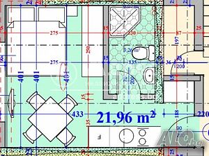 1-стаен, Кранево, 37 кв.м., 47500 €