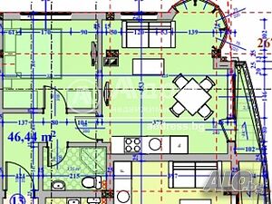 2-стаен, Кранево, 58 кв.м., 71500 €