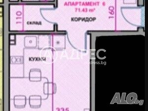 2-стаен, Поморие, местност Кротиря, 73 кв.м., 130600 €