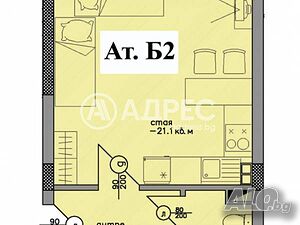 1-стаен, Черноморец, 45 кв.м., 44540 €