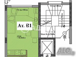 1-стаен, Черноморец, 37 кв.м., 36840 €