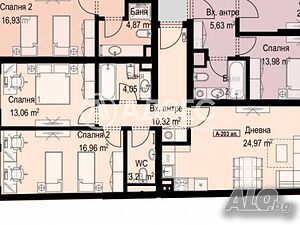 3-стаен, София, Младост 4, 109.64 кв.м., 225858 €