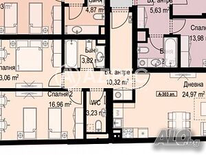 3-стаен, София, Младост 4, 109.64 кв.м., 225858 €