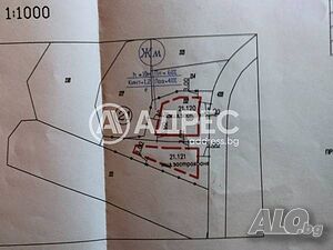 Парцел/Терен, Храбрино, 660 кв.м., 40000 €