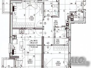 3-стаен, София, Кръстова вада, 117.04 кв.м., 245784 €