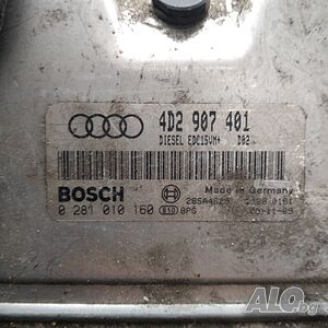 Компютър двигател 4D0 907 401 за AUDI A8 седан (4D2, 4D8) 2.5 TDI (1994 - 2002)