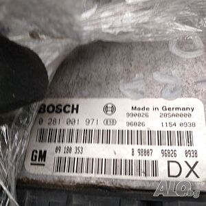 Компютър 0281001971 Bosch 09180353 Астра Г Зафира, Komplekt