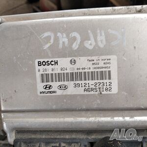 Компютър ECU Kia Carens 2003 2.0 CRDI 0281011024, 0 281 011 024, 39121-27312