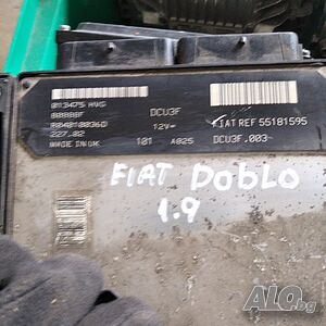 Компютър на двигател FIAT DOBLO I 01-05 1.9 D, 55181595.