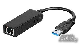 USB 3.0 Gigabit Ethernet адаптер DUB-1312