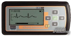 Ръчен уред за наблюдение на сърдечна дейност ЕКГ MD100A * Безплатна доставка