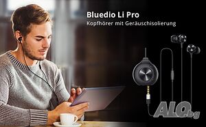 Слушалки с USB звукова карта Bluedio Li Pro USB 3D 7.1 карта Surround Stereo тапи слушалки