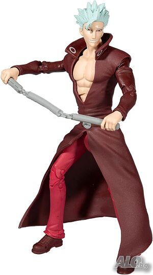 Фигурка McFarlane Toys TM12802 Ban The Seven Deadly Sins Fox Sin of Greed Бан Колекционерска кукла