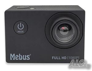 Екшън камера Mebus 37247 action cam full HD спортна камера Водоустойчива 30м видеокамера