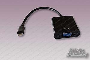 ANIMABG USB Type-C към VGA преобразувател