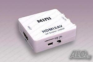 ANIMABG HDMI към RCA / AV преобразувател