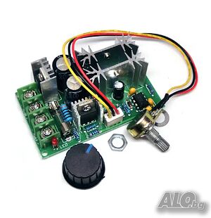 ANIMABG DC регулатор с ШИМ на скоростта на двигатели 12V, 24V, 36V, 48V