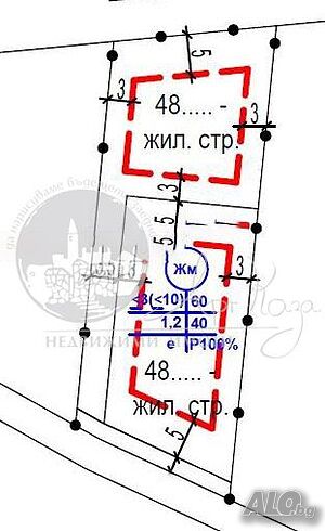 Продажба 525 кв.м В регулация (УПИ) Водопровод