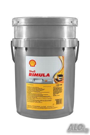 Моторно масло Shell Rimula 15W40 R4 L - Дистрибутор