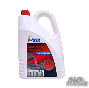 Антифриз концентрат 4MAX G12(червен) 5L