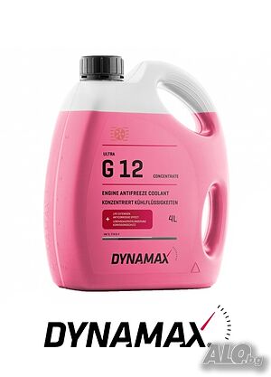 Антифриз концентрат DYNAMAX COOL ULTRA G12(червен) 4L