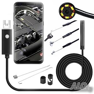 1000055297 Камера за инспекция ендоскопска Аndroid, PC USB 10m Led 04118
