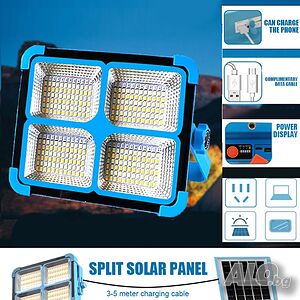 LED соларна къмпинг лампа ВИСОК КЛАС с 5 режима на работа