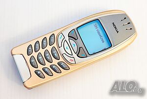 Nokia 6310i Gold златист перфектен агнлийско меню батерия 7 дни, НЕкодиран 100% оригинален