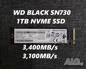 Western Digital SN730 1 TB NVMe PCIe Gen3 x4 M.2 2280 Solid State Drive диск лаптоп настолен, 149 лв