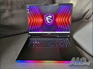 MSI Raider GE78/Core i7-13700HX/NVidia RTX 4070 8GB/16GB RAM/1TB SSD NVMe/17” 2K 240hz IPS/Нов Кутия