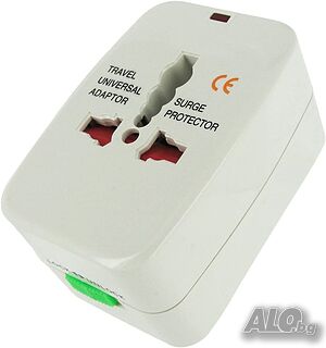 Продавам Туристически адаптер, Wand Essentials White Universal Voltage Adapter