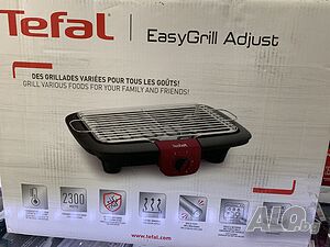 Мощна Електрическа скара Tefal 2300W / Скара с реотан 2300 вата / Tefal EasyGrill Adjust