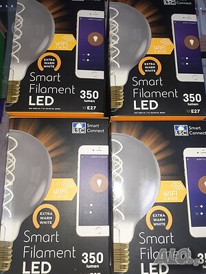 led samrt bulb 4бр, комплект декоративни крушки с приложение 4бр