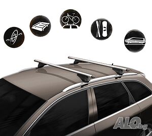 Багажник за CITROEN C4 Aircross 2012-2017 г. с вградени рейлинги - алуминиев - BagajnikPro