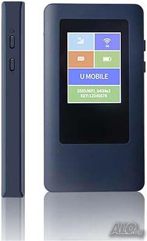 Безжичен рутер NDUP H68-2, Dual Band 2.4G/5G, 1600Mbps, черен