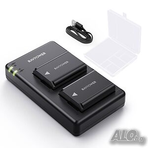 Комплект зарядно устройство с батерии за фотоапарат Ravpower