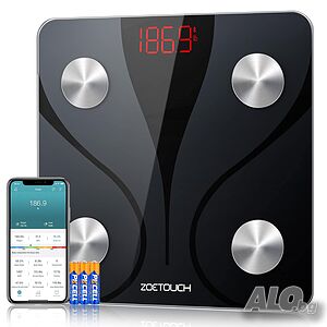 Смарт везна анализатор ZOETOUCH Bluetooth Body Fat Scale