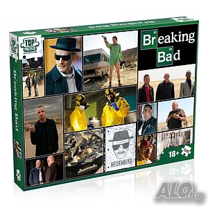 Breaking Bad Колекционерски луксозен пъзел 1000 части