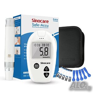 Глюкомер - Монитор за кръвна захар Sinocare Safe Accu