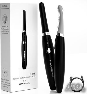 Уред за грижа за вежди и мигли TOUCHBeauty Heated Eyelash Curl