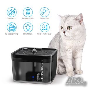 Dadypet 2.5L автоматичен воден фонтан за домашни любимци