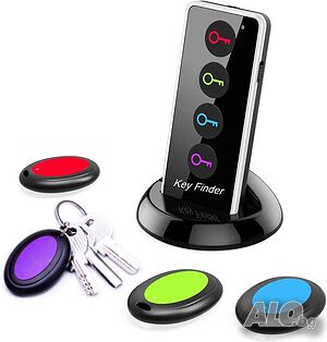 Локатор за ключове и предмети с 4 датчика Reyke Key Finder