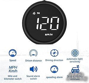 G1 HUD Автомобилни Heads Up Дисплей с GPS
