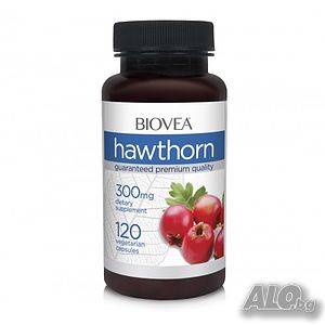 Хранителна добавка Biovea HAWTHORN 300mg 120caps