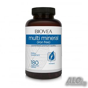 Хранителна добавка Biovea MULTI MINERAL 180 Tablets