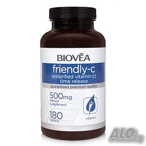 Хранителна добавка FRIENDLY-C (Esterfied Vitamin C Time Release) 500мг