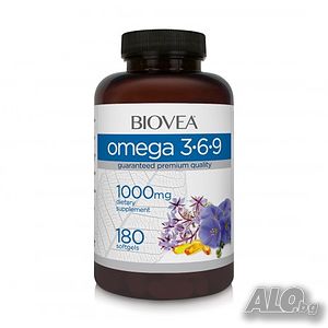 Хранителна добавка Biovea OMEGA 3-6-9 180 caps